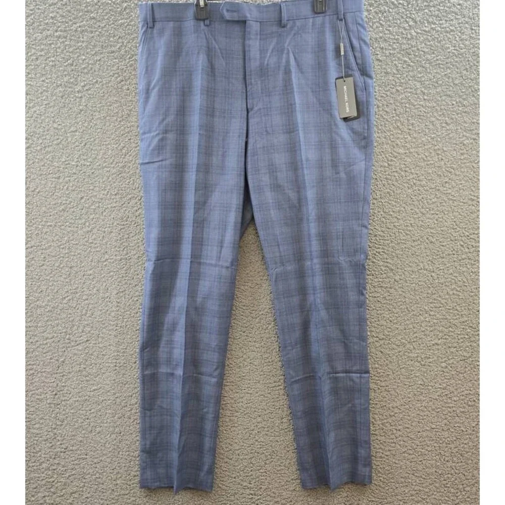 Michael Kors Classic Fit Wool Blend Suit Separates Pants Men's 40W x 34L Denim